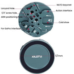 Supporto magnetico multifunzione per smartphone XILETU con vite da 1/4 di pollice, compatibile con ARRI, GoPro, action cam, slitta a caldo e interfacce NATO., MI-1, MI-1+XJ-28 Bracket, MI-1+MC-22S Gimbal+XT-18S Tripod