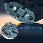 Supporto magnetico multifunzione per smartphone XILETU con vite da 1/4 di pollice, compatibile con ARRI, GoPro, action cam, slitta a caldo e interfacce NATO., MI-1, MI-1+XJ-28 Bracket, MI-1+MC-22S Gimbal+XT-18S Tripod