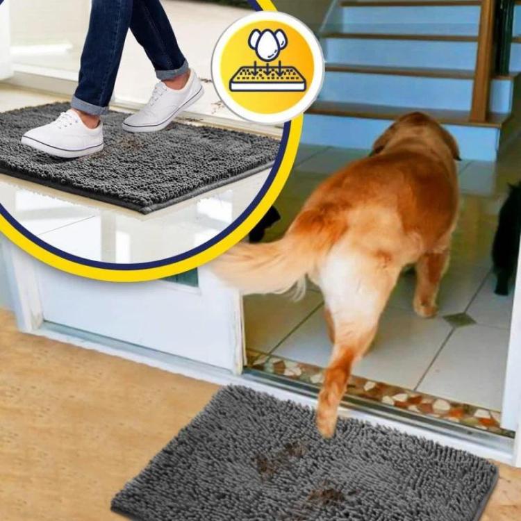 Tappetino antiscivolo in ciniglia a pelo lungo ad alta densità per animali domestici, caldo e accogliente cuccia, 45x70cm, 50x80cm, 60x90cm, 60x150cm