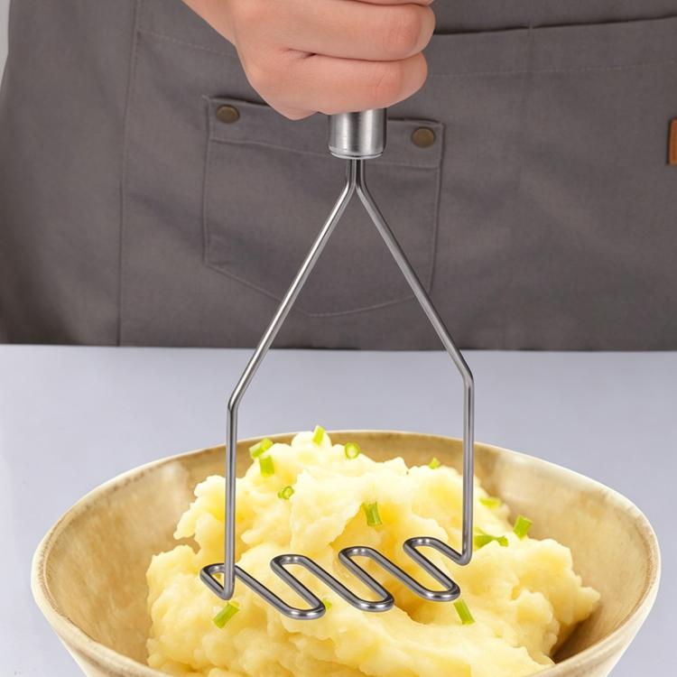 Schiacciapatate in acciaio inossidabile, LsCook Wavy