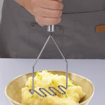 Schiacciapatate in acciaio inossidabile, LsCook Wavy