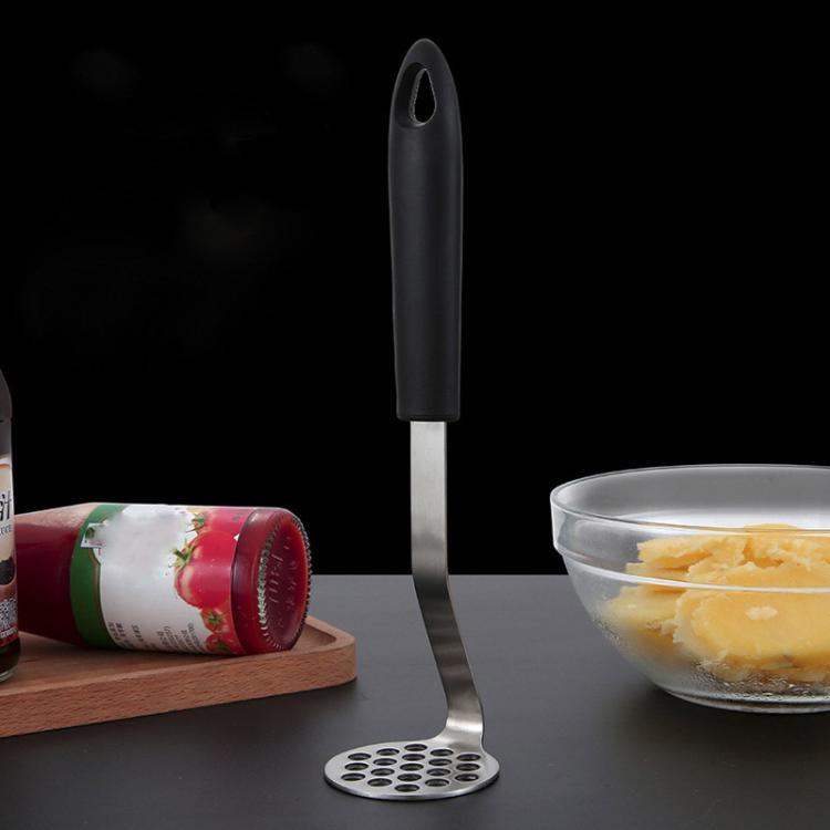Schiacciapatate LsCook in acciaio inox 304 con manico in silicone