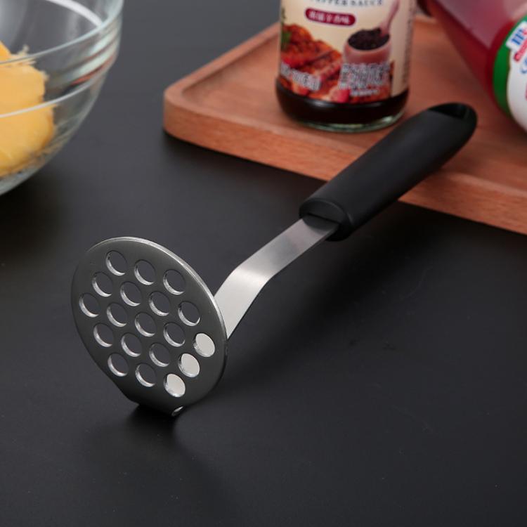 Schiacciapatate LsCook in acciaio inox 304 con manico in silicone