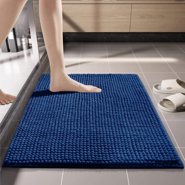 Tappetino da bagno in ciniglia a pelo corto, assorbente e antiscivolo, resistente alle macchie., 40x60cm, 50x80cm, 60x90cm, 60x150cm