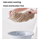Tappetino da bagno in ciniglia a pelo corto, assorbente e antiscivolo, resistente alle macchie., 40x60cm, 50x80cm, 60x90cm, 60x150cm