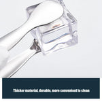 Pinza per ghiaccio in acciaio inox 304 con clip per cubetti di zucchero, LsCook Small Round Head
