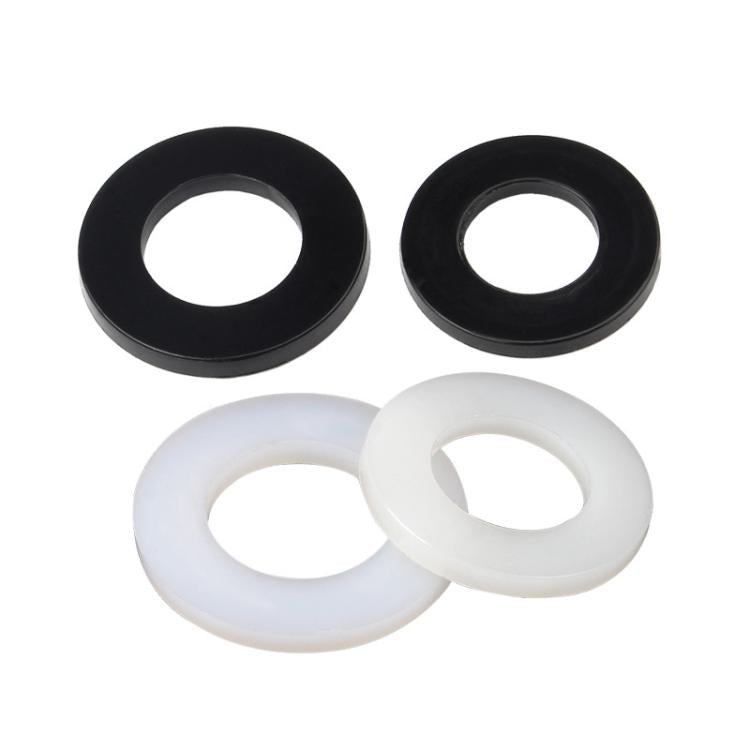 1000 pezzi/confezione Rondelle piatte isolanti rotonde in nylon, M2x5x1, M3x7x1, M3x20x1, M4x8x1, M4x12x1, M4x20x1, M5x8x1, M5x20x2, M6x12x1, M6x18x1.5, M6x25x2, M8x14x1, M10x25x2, M12x20x1