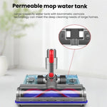 Per Dyson V7/V8/V10/V11/V15/G5 Spazzola per pavimenti a trasmissione diretta con serbatoio dell'acqua e panno per la pulizia, Water Tank