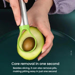 Affetta avocado in acciaio inossidabile, LsCook Dual-Ended