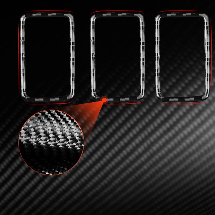 Adesivi decorativi in fibra di carbonio per BYD Seal 2022-2025