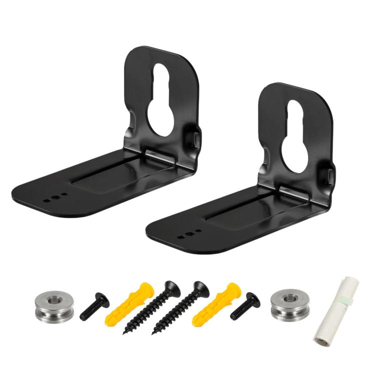 JJ-4020-B-0 2 pezzi Supporto per altoparlante in metallo per Samsung HW-N950 / HW-S40T / HW-S41T, JJ-4020-B-0