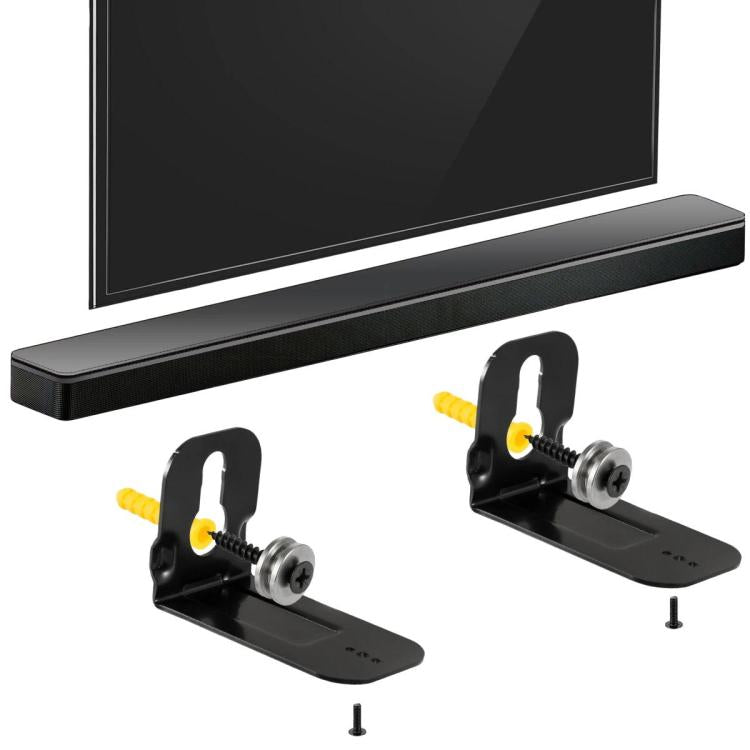 JJ-4020-B-0 2 pezzi Supporto per altoparlante in metallo per Samsung HW-N950 / HW-S40T / HW-S41T, JJ-4020-B-0