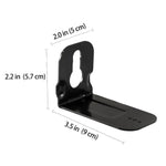 JJ-4020-B-0 2 pezzi Supporto per altoparlante in metallo per Samsung HW-N950 / HW-S40T / HW-S41T, JJ-4020-B-0