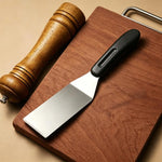 Spatola in acciaio inossidabile LsCook per torte e pizza, Solid Square, Hollow Square, Triangular