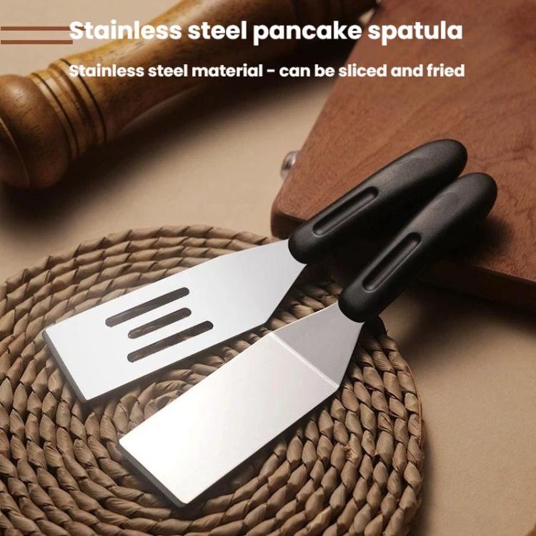 Spatola in acciaio inossidabile LsCook per torte e pizza, Solid Square, Hollow Square, Triangular
