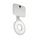 Lampada portatile magnetica per cellulare, ideale per la lettura notturna e la protezione degli occhi.