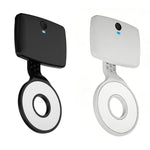 Lampada portatile magnetica per cellulare, ideale per la lettura notturna e la protezione degli occhi.