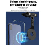 Lampada portatile magnetica per cellulare, ideale per la lettura notturna e la protezione degli occhi.