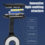 Lampada portatile magnetica per cellulare, ideale per la lettura notturna e la protezione degli occhi.