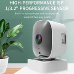 Telecamera di sorveglianza wireless WiFi K7 HD con visione notturna, controllo remoto tramite smartphone., Standard 3MP Without Memory, Standard 3MP With 16G Memory, Standard 3MP With 32G Memory, Standard 3MP With 64G Memory, Standard 3MP With 128G Memory