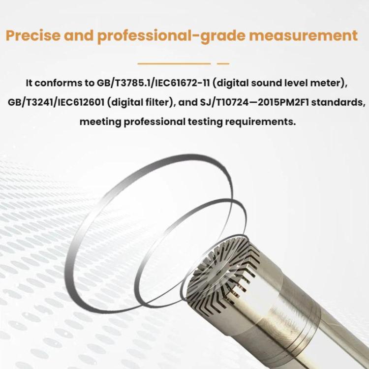 SMART SENSOR 26-126dBA Microfono di misurazione ad alta precisione con connessione USB