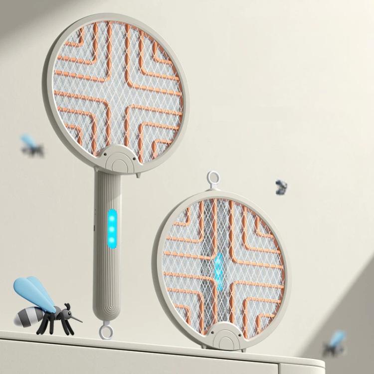 Lampada antizanzare e antizanzare 2 in 1 pieghevole con luce UV e funzione di scossa elettrica. Supporto per montaggio a parete, portatile o da tavolo.