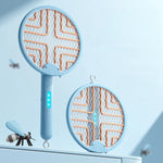 Lampada antizanzare e antizanzare 2 in 1 pieghevole con luce UV e funzione di scossa elettrica. Supporto per montaggio a parete, portatile o da tavolo.
