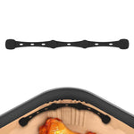 Fibbia magnetica in silicone per clip di fissaggio resistenti al calore per carta da forno della friggitrice ad aria., Flower Red, Flower Black, Flower Gray, Square Red, Square Black, Square Gray, Teardrop Gray, Teardrop Black, Teardrop Red, Extended R...
