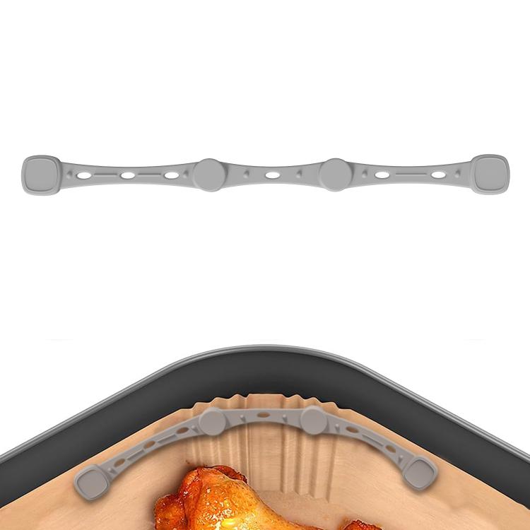 Fibbia magnetica in silicone per clip di fissaggio resistenti al calore per carta da forno della friggitrice ad aria., Flower Red, Flower Black, Flower Gray, Square Red, Square Black, Square Gray, Teardrop Gray, Teardrop Black, Teardrop Red, Extended R...