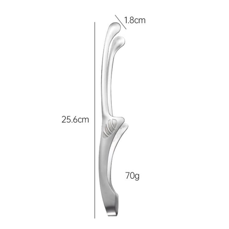 Pinze per buffet, pinze multifunzionali per bistecche e barbecue, LsCook 10 inch Round Head 304 Stainless Steel