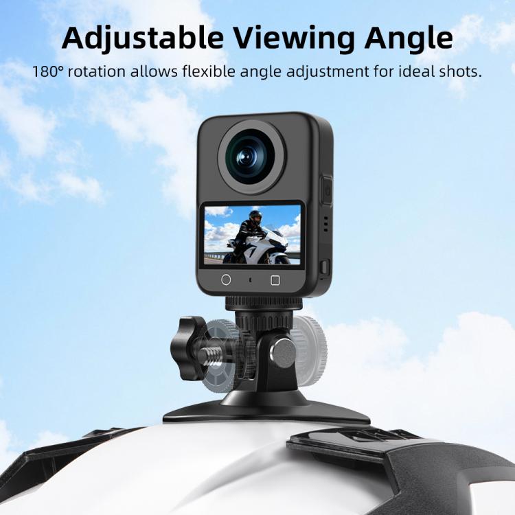 Supporto per casco Flymile per DJI Osmo Pocket 3 / Action 6 / GoPro, Square, Floral