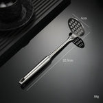 Schiacciapatate LsCook in acciaio inox 304, ideale per alimenti per neonati.