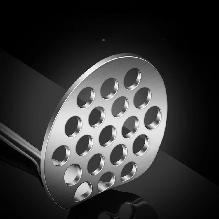 Schiacciapatate LsCook in acciaio inox 304, ideale per alimenti per neonati.