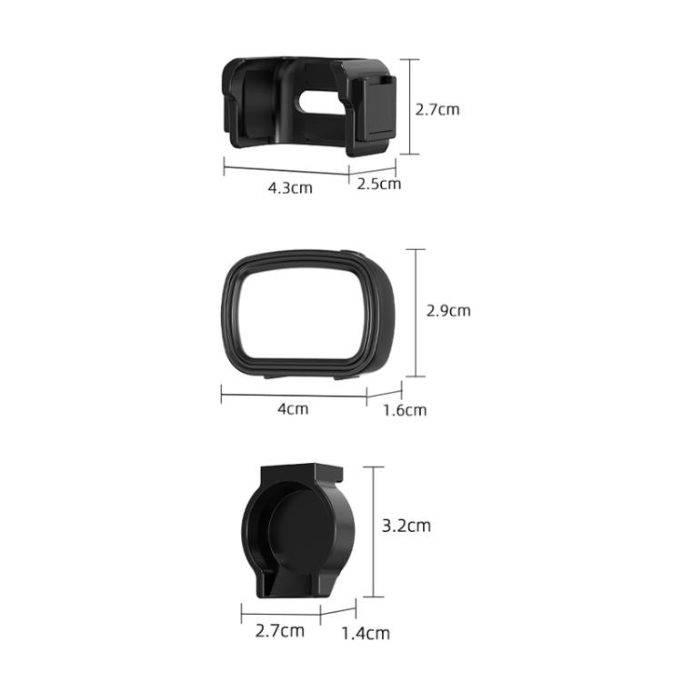 Per DJI Pocket 3 Flymile Luce di riempimento magnetica portatile per fotografia