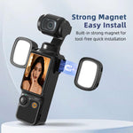 Per DJI Pocket 3 Flymile Luce di riempimento magnetica portatile per fotografia