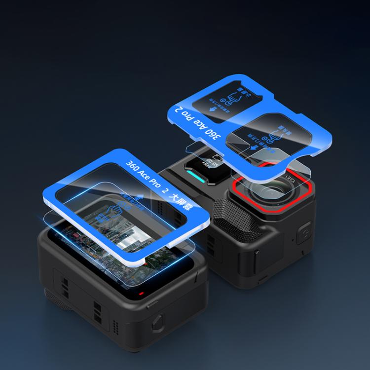 Pellicola protettiva in vetro temperato Flymile per Insta360 Ace Pro 2