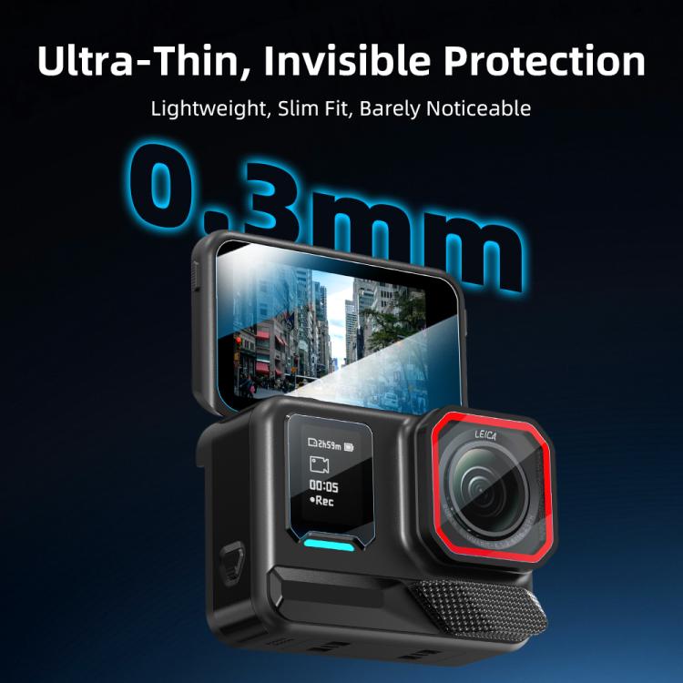 Pellicola protettiva in vetro temperato Flymile per Insta360 Ace Pro 2