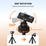 Per DJI Osmo Action 5 Pro / Osmo 360 BRDRC Asta per selfie estesa con treppiede a sgancio rapido, AC6039_2