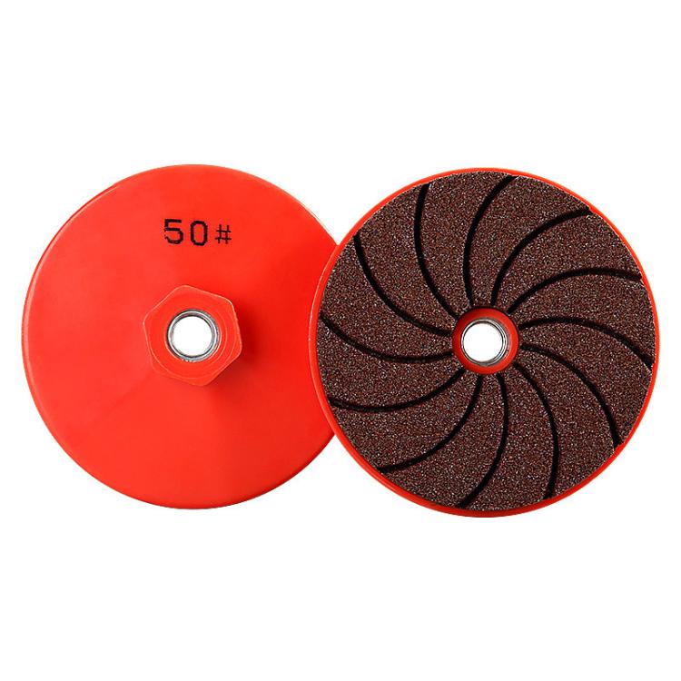 Disco abrasivo integrato per la levigatura dei bordi delle piastrelle, M10 50 Grit, M10 100 Grit, M10 200 Grit, M14 50 Grit, M14 100 Grit, M14 200 Grit