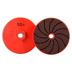Disco abrasivo integrato per la levigatura dei bordi delle piastrelle, M10 50 Grit, M10 100 Grit, M10 200 Grit, M14 50 Grit, M14 100 Grit, M14 200 Grit
