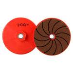 Disco abrasivo integrato per la levigatura dei bordi delle piastrelle, M10 50 Grit, M10 100 Grit, M10 200 Grit, M14 50 Grit, M14 100 Grit, M14 200 Grit
