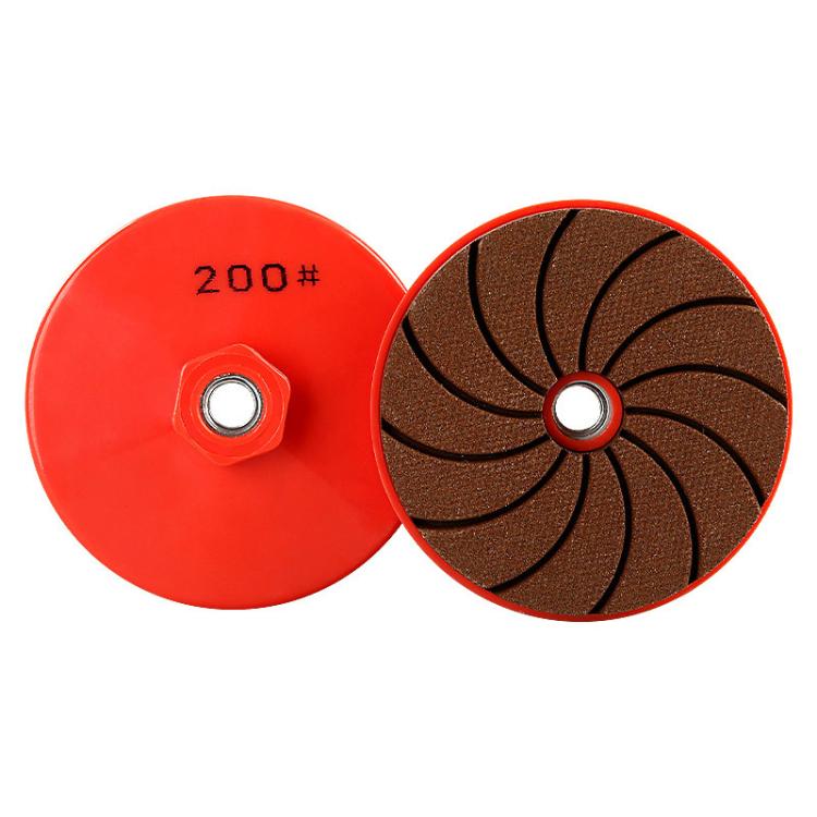 Disco abrasivo integrato per la levigatura dei bordi delle piastrelle, M10 50 Grit, M10 100 Grit, M10 200 Grit, M14 50 Grit, M14 100 Grit, M14 200 Grit