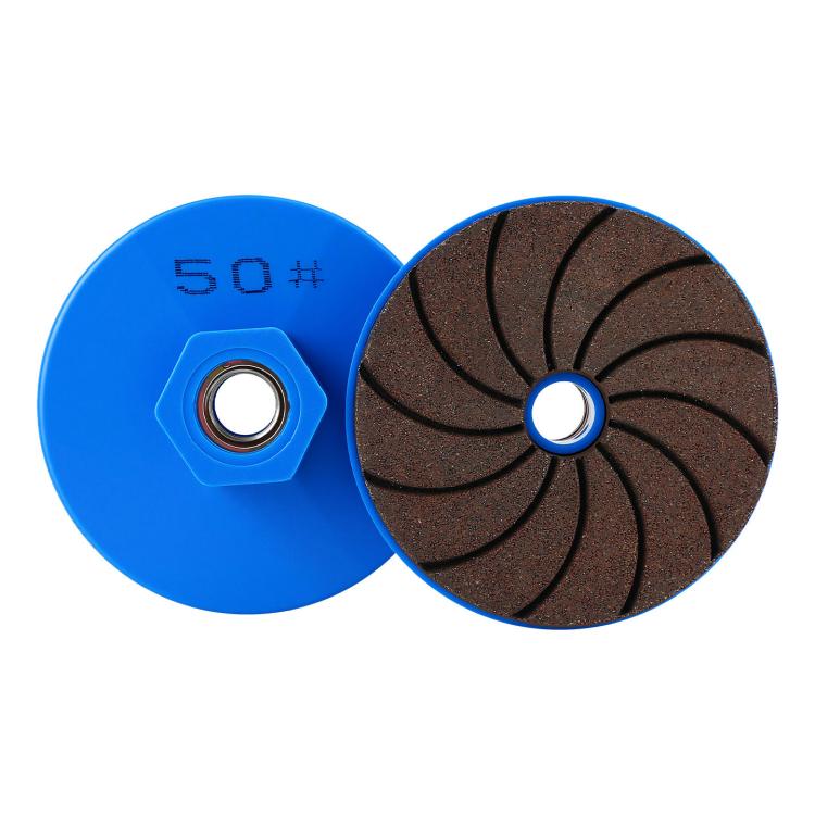 Disco abrasivo integrato per la levigatura dei bordi delle piastrelle, M10 50 Grit, M10 100 Grit, M10 200 Grit, M14 50 Grit, M14 100 Grit, M14 200 Grit