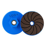 Disco abrasivo integrato per la levigatura dei bordi delle piastrelle, M10 50 Grit, M10 100 Grit, M10 200 Grit, M14 50 Grit, M14 100 Grit, M14 200 Grit