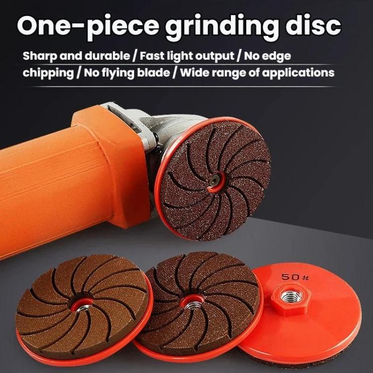 Disco abrasivo integrato per la levigatura dei bordi delle piastrelle, M10 50 Grit, M10 100 Grit, M10 200 Grit, M14 50 Grit, M14 100 Grit, M14 200 Grit