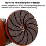 Disco abrasivo integrato per la levigatura dei bordi delle piastrelle, M10 50 Grit, M10 100 Grit, M10 200 Grit, M14 50 Grit, M14 100 Grit, M14 200 Grit