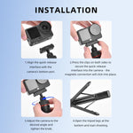 Per DJI Osmo Action 6 / Nano BRDRC Asta per selfie estesa con treppiede a sgancio rapido, AC6039_1