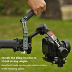 Impugnatura XILETU ad angolo regolabile per stabilizzatori DJI RS 4 Mini/RS 4 Pro/RS 4/RS 3 Mini/RS 3 Pro/RS 2