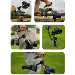 Impugnatura XILETU ad angolo regolabile per stabilizzatori DJI RS 4 Mini/RS 4 Pro/RS 4/RS 3 Mini/RS 3 Pro/RS 2