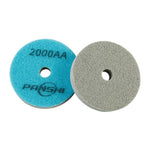 PANSHI Tampone in spugna di fibra per lucidatura a umido effetto marmo, tampone ispessito per levigatura di pietre, 3 inch 80mm 150AA, 3 inch 80mm 300AA, 3 inch 80mm 500AA, 3 inch 80mm 1000AA, 3 inch 80mm 2000AA, 3 inch 80mm 3000AA, 3 inch 80mm 6000AA ...